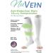 NuVein 18 mmHg Surgical Stockings | Knee High Open Toe | Unisex Medical Fit | Embolic Recovery | 3X-Large White - Buy Online on GoSupps.com