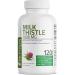 Bronson Milk Thistle 1000mg Capsules - Liver Health & Antioxidant Support - Non-GMO - 120ct (1 Pack) - Buy Online on GoSupps.com