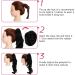 Curly Dark Black Claw Clip Ponytail Extension 18 Inch - Buy Online on GoSupps.com