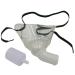 1pk Pediatric Oxygen Tracheostomy Collar Mask w/Swivel Connector & Tubing Adapter With Adapter