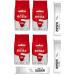Lavazza Qualita Rossa Arabica and Robusta Medium Roast Coffee Beans 4 x1 kg FREE SUGAR SACHETS