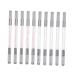 OHPHCALL 10pcs Multitools Manual Mutitool Pencils Crystal Microblading Needle Looking Pen Makeup Double