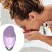 Vuggdt Facial Cleansing Brush | Soft Silicone Face Brush | Rechargeable Vibrating Waterproof Simple Skin Care Tools for Deep Cleansing Exfoliation & Firming Purple (English) - Buy Online on GoSupps.com
