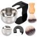 Outanaya Bearded Care Set - Premium Men's Shaving Brush Razor Cup & Shaving Foam for Perfect Grooming - Buy Online on GoSupps.com