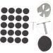 FRCOLOR 3 Sets Nail Polishing Sheets Dead Skin Removing Tools Electric Sander Nail Accessories Sandpaper Discs Nails Sanding Discs Manicure Sandpaper Disc Sanding Paper Scraper Lava Stone - Buy Online on GoSupps.com