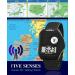 Five Senses English Atomic Talking Watch for Seniors - Easy to Use Ideal for Blind Men & Women - Black | Perfect Gift for Older Adults - Buy Online on GoSupps.com