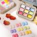Solid Cream Gel Polish Set Creamy Colorful Nail Polish Set Gel Nail Polish Summer Colors Nine-Square Kit with Brushes Long Lasting Solid Nail Polish Palette - Buy Online on GoSupps.com