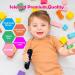 Tronphy Silicone Teether Toys - Remote Control Game Pad Shape Teething for Toddler - Chew Toys for 6-12 Months Baby - Sensory Press Button - 2 Pcs (Black) - Buy Online on GoSupps.com