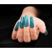 AIMEILI Diamond Glitter Teal Blue Green Gel Nail Polish - 044 (10ml) - Buy Online on GoSupps.com