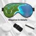 Silky Sleep Masks - Ocean-Inspired Satin Eye Cover for Travel & Nap - Comfortable Blindfold for Men & Women - Buy Online on GoSupps.com