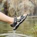 Men's Leather Sandals - Zyldk Beach & Trekking Outdoor Shoes | Summer Hiking & Sports Sandals (41 EU Black) - Buy Online on GoSupps.com