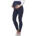Be Mammy Women's Maternity Long Leggings 02 XL Navy