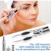 2-Piece LED Light Tweezers Set | Precision Hair Removal & Makeup Tool | Stainless Steel Eyebrow Tweezers for Women - Buy Online on GoSupps.com