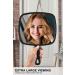 Mirrornova Hand Mirror XL - Barber Hairdressing Handheld Mirror for Salon, Pack of 3 - Buy Online on GoSupps.com