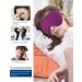 3D Contoured Sleep Mask for Men and Women - Purple | Comfortable Eye Covers for Quality Sleep, Travel, Yoga, and Airplane Nap - Buy Online on GoSupps.com