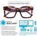 FEISEDY Blue Light Blocking Reading Glasses | Designer Square Eyewear Frame | Leopard Frame | 1.75x Magnification - Buy Online on GoSupps.com