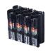 AAA8pkTB by Powerpax AAA Battery Caddy Black Holds 8 Batteries