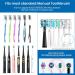 YUNCHI Toothbrush Cover 9 Pack - Portable Toothbrush Holder for Travel - Fits Electronic & Manual Toothbrushes - Caps Protector for Kids & Adults - White - Buy Online on GoSupps.com