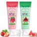 CJXHJY Children's Fluoride-Free Toothpaste 60g | Strawberry/Watermelon Flavor | Safe to Swallow | Gentle on Baby Teeth and Sensitive Gums | No Artificial Additives