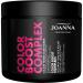 Joanna Professional Color Toner Tinting Condition in pink gray for hair - with microprotein - permanent coloring - curly gloss & warm color pink - 500 g