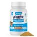 Glandex Dog & Cat Anal Gland Fiber Supplement Powder with Pumpkin & Digestive Enzymes Vet Recommended Healthy Bowels & Digestion - Boot The Scoot (Vegan Salmon 70g) Vegan Salmon 70g