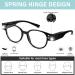 LED Reading Glasses with Lights - Bright Magnifying Glasses for Nighttime Reading & Blue Light Blocking - Buy Online on GoSupps.com