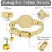 Buy Oopsdoggy Airtag Cat Collar - Durable Leather with Bells & Apple Airtag Holder for Cats & Small Dogs (Beige) | GPS Tracking & Pet Safety - Buy Online on GoSupps.com