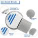 Stainless Steel Lice Removal Comb - Reusable Treatment for Kids, Adults, and Pets - Buy Online on GoSupps.com