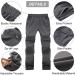 Feoya Children's Outdoor Hiking Pants - Zip Off & Removable Shorts Quick-Drying Trekking Pants for Unisex Youth & Girls - 150 Gray - Buy Online on GoSupps.com