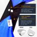 HighOh Overnight Long Reusable Bamboo Menstrual Pads - Set of 4 Heavy Flow Pads with Wetbag - Buy Online on GoSupps.com