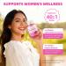 Myo-Inositol & D-Chiro Inositol Gummies Ideal 40:1 Ratio Supplement for Women 2000mg 50mg with Vitamin D3 B12 for Hormonal Balance & Ovarian Health Sugar Free Raspberry Flavor 60 Count 60 Count (Pack of 1) - Buy Online on GoSupps.com