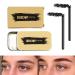 SEMINISMAR Eyebrow Gel Soap Kit Soap Brows Control Freak Eyebrow Soap Eyebrow Gel Waterproof and Long-Lasting Eyebrow Soap Eyebrow Styling Gel Soap Brow Lift Eyebrow Kit 2 PCS