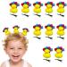 Huyath Duck Hair Clips | Plush Yellow Duck Hairpin Yellow Duck Design Plush Hairpin Collection for Kids Women Girls - Buy Online on GoSupps.com