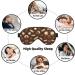 Buy Retro Brown Print Sleep Eye Mask | Soft Eyeshade for Travel & Naps | Unisex Design - International Shipping Available - Buy Online on GoSupps.com