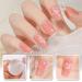 Silicone Nail Art Stamper Kit with 4 Sizes & Scrapers - Clear Round Square Jelly Stamper for Nail Stamping, DIY Nail Decoration - Nail Stamping Kit for Polish - Buy Online on GoSupps.com