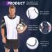 24 Pack Mercerized Fabric Scrimmage Soccer Pinnies Vests - Youth & Adult Sports Training Jerseys - Black/White - Buy Online on GoSupps.com