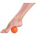 Velocity Massage Lacrosse Ball for Myofascial Release & Trigger Point Therapy - Firm Rubber, Durable Design - 1 Ball - Black - Buy Online on GoSupps.com