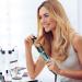 PHOEBE Curling Iron Brush - Anti-Scald Instant Heat Dual Voltage Ceramic Tourmaline Ionic Wand for All Hair Types (1 Inch) - Shop Internationally - Buy Online on GoSupps.com