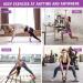 Knit Fitness Straps & Resistance Bands for Yoga Strength Training & Gymnastics - Green Purple Black Options Available | Worldwide Shipping - Buy Online on GoSupps.com
