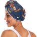 Brown Owl Hair Towel 2 Pack | Super Absorbent Quick Dry Hair Turbans for Women & Girls - Buy Online on GoSupps.com