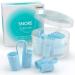 Snore Nasal Dilators - Anti Snoring Nose Vents - Effective Snore Stopper in Blue - Buy Online on GoSupps.com