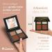Contouring Makeup Powder Contour Kit - With Mirror for Light to Medium Dark Skin - 4 Highly Pigmented Matte Colors for Contouring - Vegan Hypoallergenic - Buy Online on GoSupps.com