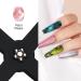 MIZHSE 5 in 1 Nail Magnet Tool for Cat Eye Nails | Multi-Function 3D Magnetic Stick | Nail Art Design Tools for Salon & DIY | Black - Buy Online on GoSupps.com