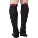MD 6 Pairs Compression Socks 8-15mmHg for Women & Men Knee High Cushion Socks 9-11 Black (6 Pairs) - Buy Online on GoSupps.com
