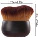 Body Bronzer Brush Large Head Extra Dense Bristles Tanning Applicator Bronzer Blend Foundation Applicator For Neck Arm Leg Concealer Contouring Black - Buy Online on GoSupps.com