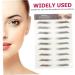 Baluue 72 Pcs Eyebrow Stickers Fake Eyebrows Waterproof Makeup Eyebrow Tool Makeup Stickers Black Soy Ink - Buy Online on GoSupps.com