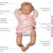 Paradise Galleries Realistic Baby Doll - 53.3 cm Sleeping Girl with Magnetic Pacifier & 8-Part Gift Set | Soft Vinyl Collectible - Buy Online on GoSupps.com