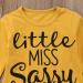 Puseky Toddler Baby Girls Cute Letter Print Shirt Floral Pant Outfit Set, 12-18 Months Yellow - Buy Online on GoSupps.com