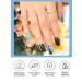 Kalolary Gel Nail Polish Strips Kit for Women - Waterproof Full Nail Wraps with Scissors, Cuticle Stick, File, and Wipes - Starry Sky Design - Buy Online on GoSupps.com