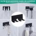 Shop Yybo Electric Toothbrush Holder - Wall-Mounted No Drilling Stainless Steel Black - Efficient Toothbrush Storage for Home & Travel - Buy Online on GoSupps.com